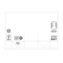 Earth Water 330ml - bronwater in custom kartonnen fles