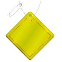RFX&trade; kleine reflecterende TPU hanger met diamant