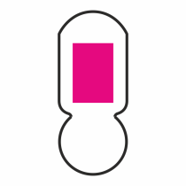 Sleutelhanger winkelwagenmunt