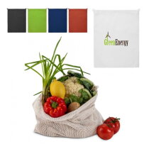 Herbruikbaar groente & fruit zakje OEKO-TEX® katoen 40x45cm