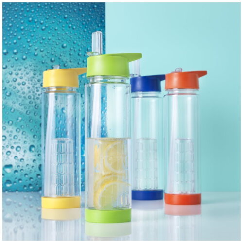 Tuttifrutti fles met infuser
