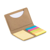 FOLDNOTE Memoblaadjes en pagina labels beige