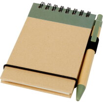 Zuse A7 gerecycled jotter kladblok met pen