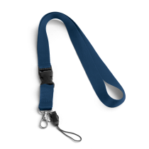 Lanyard 2cm Budget Blauw