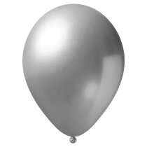 Reclameballonnen (90/100)-metallic-zilver