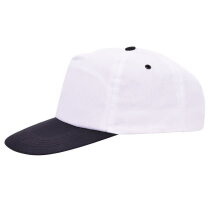 Promo Cap Wit acc. Zwart