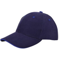 Brushed Sandwich Cap Navy acc. Royaal