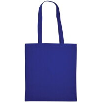 Cotton Bag Lang Hengsel Kobalt acc. Kobalt