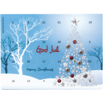 Adventkalender A5 tot in full colour bedrukt