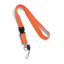 Lanyard 2cm Budget Oranje