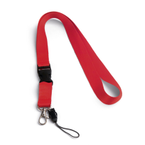 Lanyard 2cm Budget Rood