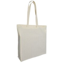 Cotton Bag Lang Hengsel en Souffle Ecru acc. Ecru