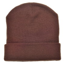 Gebreide Muts Bruin Acc. Bruin bedrukken bedrukken