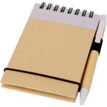 Zuse A7 gerecycled jotter kladblok met pen