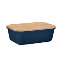 THURSDAY Lunchbox PP bamboe deksel 1L Marineblauw