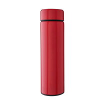 Roestvrijstalen dubbelwandige fles 425 ml Mary rood