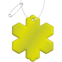RFX™ reflecterende pvc hanger met sneeuwvlok