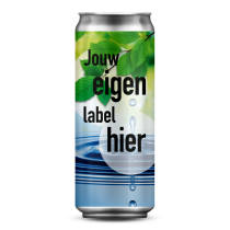 Bronwater in aluminium blikje 330 ml
