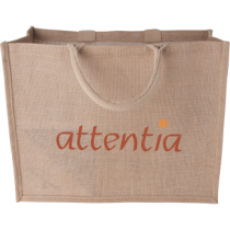 Jute shopper liggend model 240 gr/m2