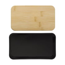 PP dubbele laag lunchbox Maxton zwart