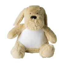 Pluche knuffelhond Hailey beige