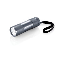 Quattro zaklamp, grijs