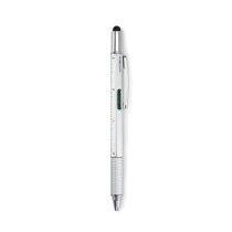 TOOLPEN Multifunctionele tool mat zilver relatiegeschenken