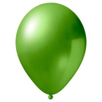 Reclameballonnen (85/95)-metallic-middengroen