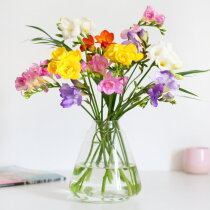 Brievenbus bloemen Happy