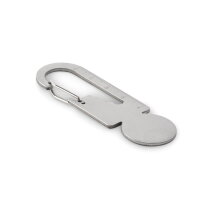 MULTIKEY Multifunctionele sleutelhanger met Zilver