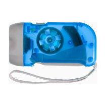 ABS dynamo zaklamp Tristan kobaltblauw