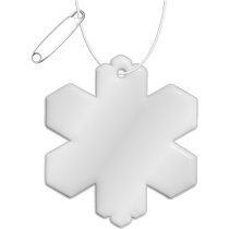 RFX™ reflecterende pvc hanger met sneeuwvlok
