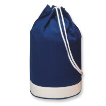 YATCH Katoenen strandtas blauw bedrukken