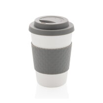 Herbruikbare koffiebeker 270ml, grijs