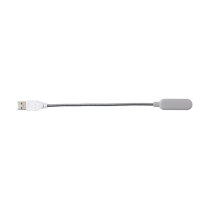 ABS en metalen laptop lamp Lola grijs