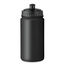 SPOT FIVE Kunststof drinkfles zwart bedrukken