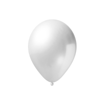 Reclameballonnen (85/95)-metallic-wit - kleine oplage