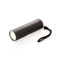 COB zaklamp, zwart bedrukken