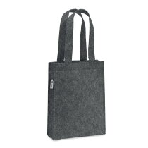 FELTOTE Klein geschenktasje van RPET-vilt Steengrijs