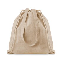 MOIRA DUO Rugzakje met koord beige
