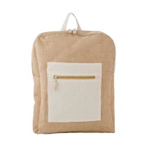 Jute rugzak Edison bruin