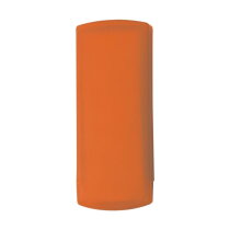 Kunststof cassette met pleisters Pocket oranje