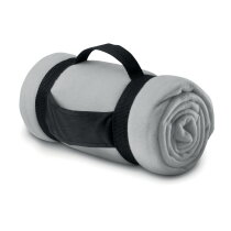 STAVENGER Fleece deken mat zilver