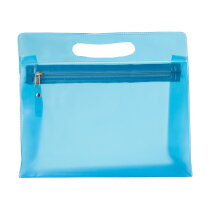 PVC toilettas Clyde lichtblauw