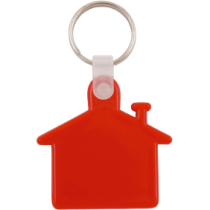 Kunststof sleutelhanger Huis