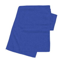 Polyester fleece (200 gr/m²) sjaal Maddison kobaltblauw