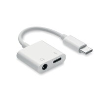 KOENET ABS-aansluiting audiosplitter type Wit