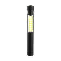 Aluminium zaklamp Beth zwart