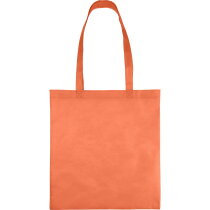 Non-woven (80 gsm) draagtas Taye oranje