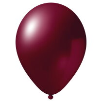 Reclameballonnen (90/100)-metallic-burgundy